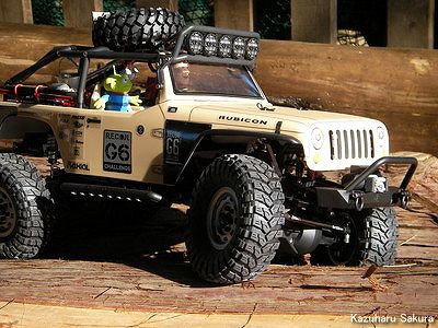 Axial(アキシャル)・SCX10・ジープ ラングラー G6 製作記 ～ 完成画像 走行前